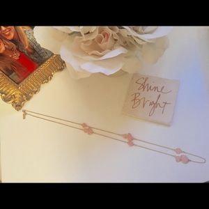 Kate Spade Gold/Pink Long Necklace